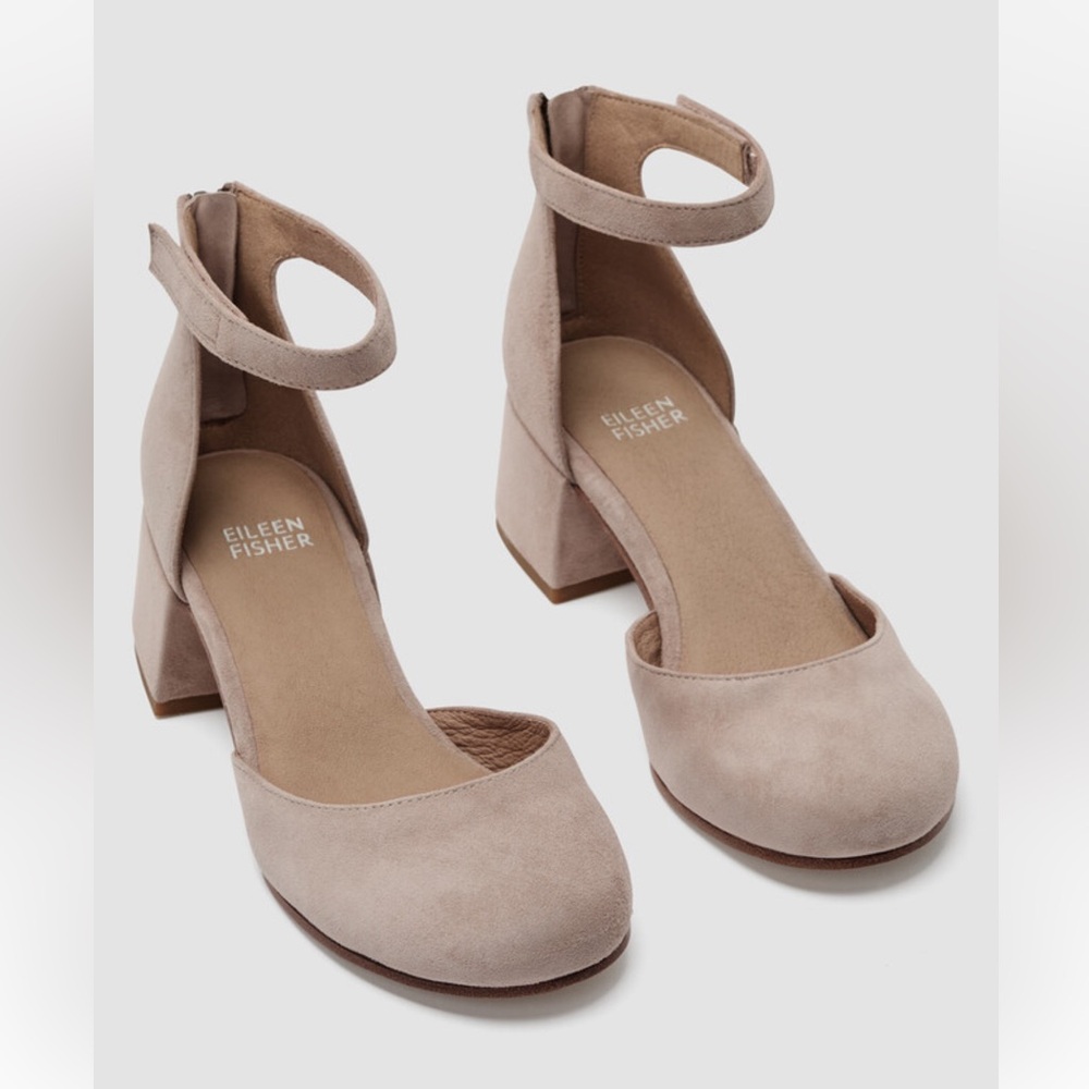 Eileen Fisher Dota Suede Pump